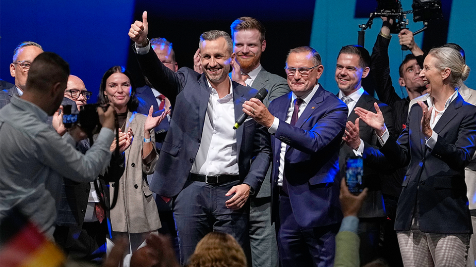 Source-supplied image for: Germany’s far-right party AfD surges to historic victory in state election