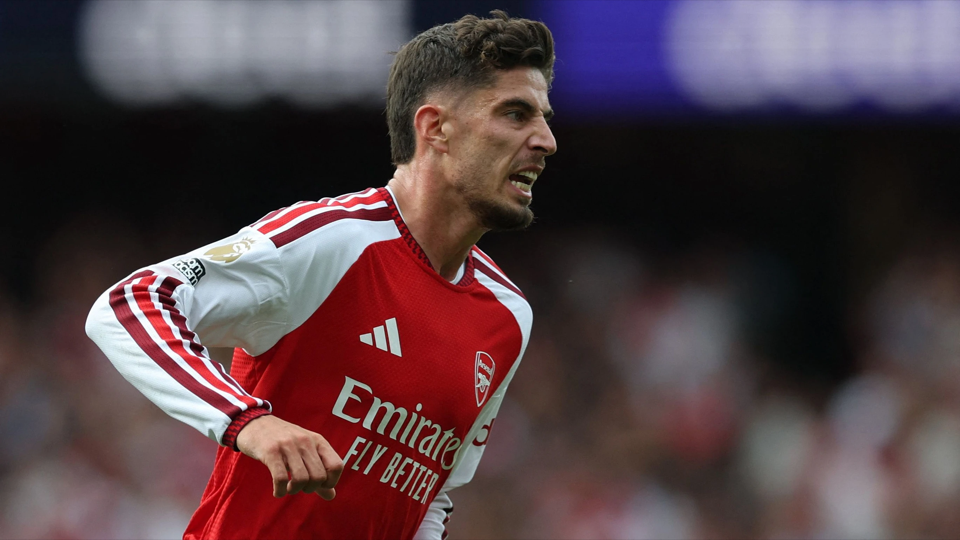 Source-supplied image for: Erste Niederlage für Alonso: Havertz brilliert bei Arsenals Sieg gegen Chelsea